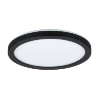 LED Panel Atria Shine Backlight rund 190mm 4000K Schwarz 2
