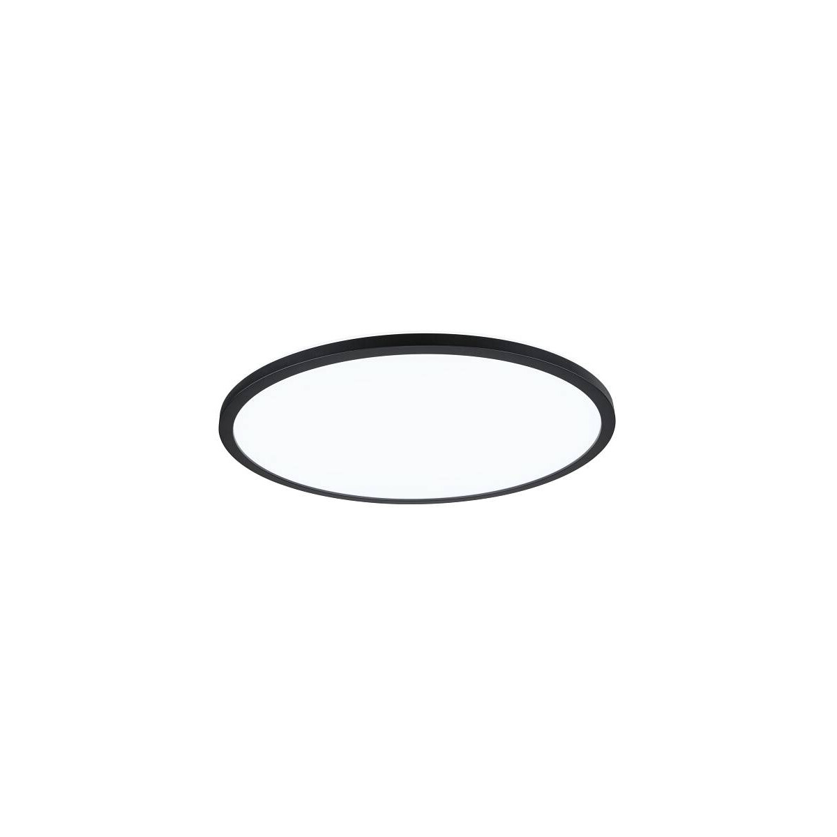 LED Panel 3-Step-Dim Atria Shine Backlight rund 420mm 4000K Schwarz dimmbar