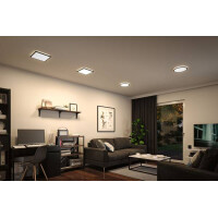 LED Panel Atria Shine Backlight eckig 293x293mm 4000K Schwar