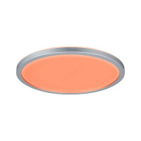 LED Panel Atria Shine Backlight rund 293mm RGBW Chrom matt d