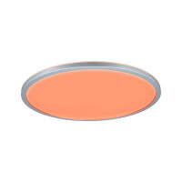 LED Panel Atria Shine Backlight rund 420mm RGBW Chrom matt d