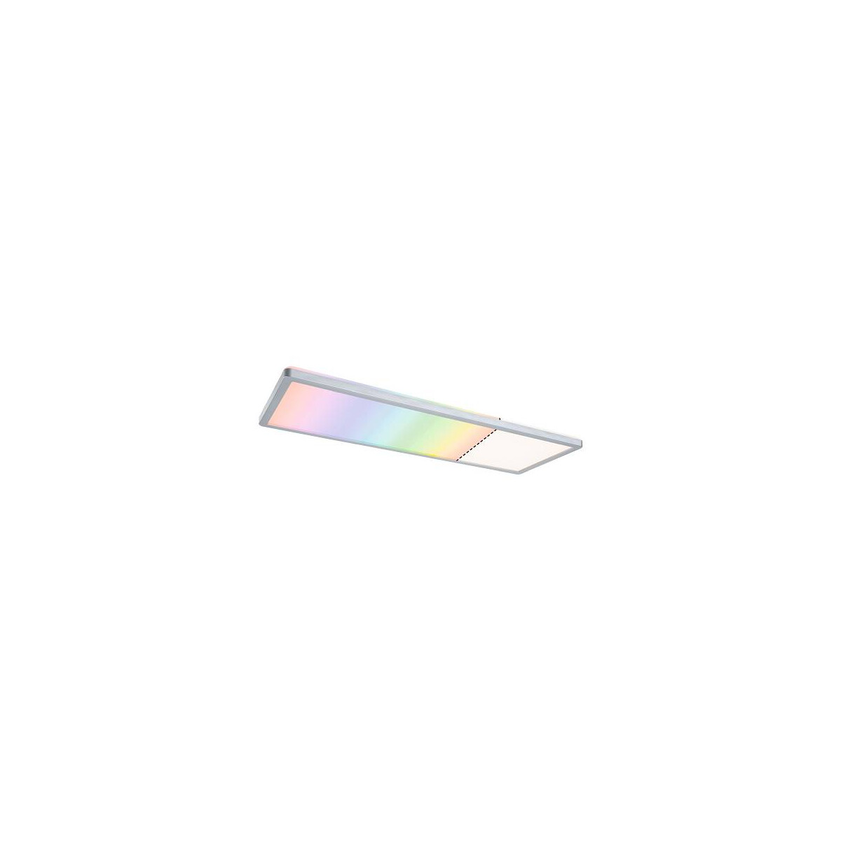 LED Panel Atria Shine Backlight eckig 580x200mm RGBW Chrom matt dimmbar