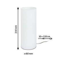 Tischleuchte Noora E14 max. 42W Opal 3