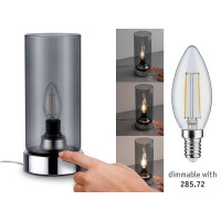 Tischleuchte Pinja E14 max. 20W Chrom Ra gallery