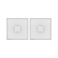 LumiTiles LED Fliesen Square 2er-Set IP44 100x10mm 2x20lm 23