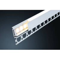 LumiTiles LED Strip Einbauprofil Top 1m Alu eloxiert Satin 3