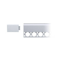 LumiTiles Zubehör Profil Top Abdeckung  45x24mm Te