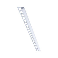 LumiTiles LED Strip Profil Frame 1m Alu eloxiert Satin 2