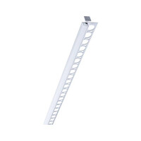 LumiTiles LED Strip Profil Frame 1m Alu eloxiert Satin 3