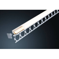 LumiTiles LED Strip Profil Frame 1m Alu eloxiert Satin 4