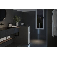LumiTiles LED Strip Profil Frame 1m Alu eloxiert Satin 7