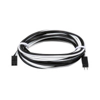 LumiTiles Kabel Square Warmweiß 1,9m 12V Schwarz Kunst