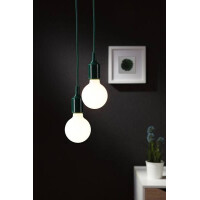 Neordic Pendelleuchte Ketil E27 max. 60W Grün Schwarz d