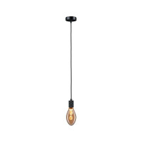 Neordic Pendelleuchte Tilla E27 max. 60W Schwarz dimmbar Met
