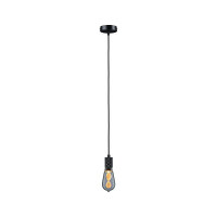 Neordic Pendelleuchte Tilla E27 max. 60W Schwarz dimmbar Met