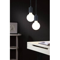 Neordic Pendelleuchte Tilla E27 max. 60W Schwarz dimmbar Met
