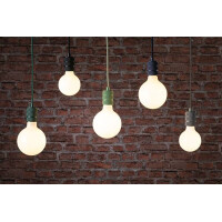 Neordic Pendelleuchte Tilla E27 max. 60W Grün dimmbar M