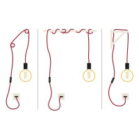 Neordic Pendelleuchte Tilla inkl. Stecker E27 max. 20W Schwa