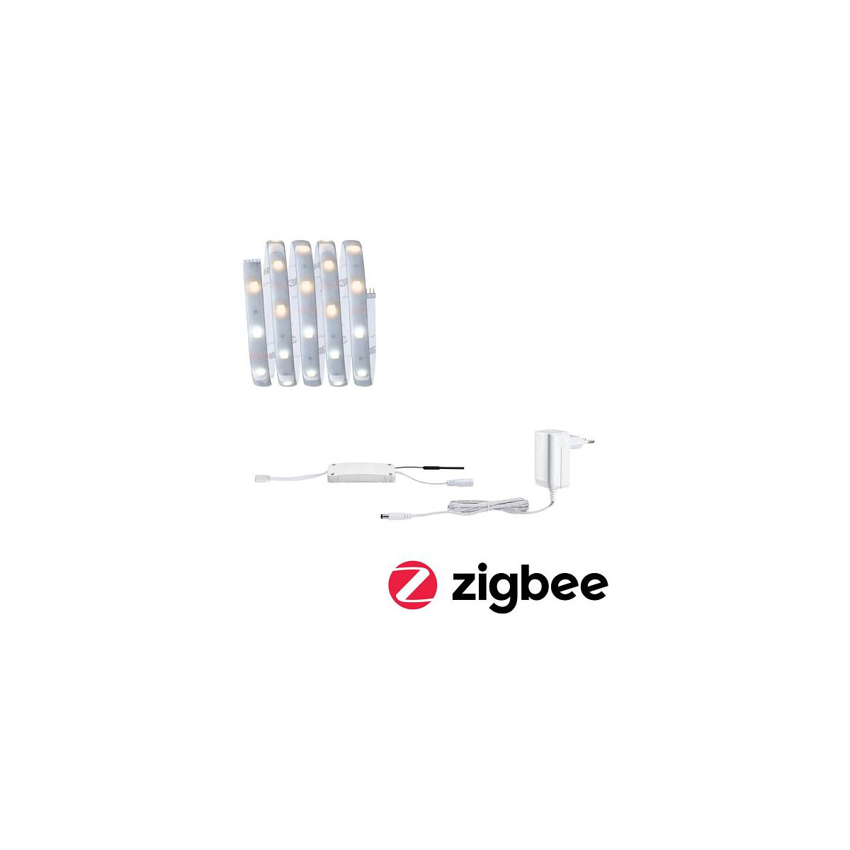 MaxLED 250 LED Strip Smart Home Zigbee Tunable White beschichtet Basisset 1,5m IP44 6W 405lm 30LEDs/m Tunable White 24VA