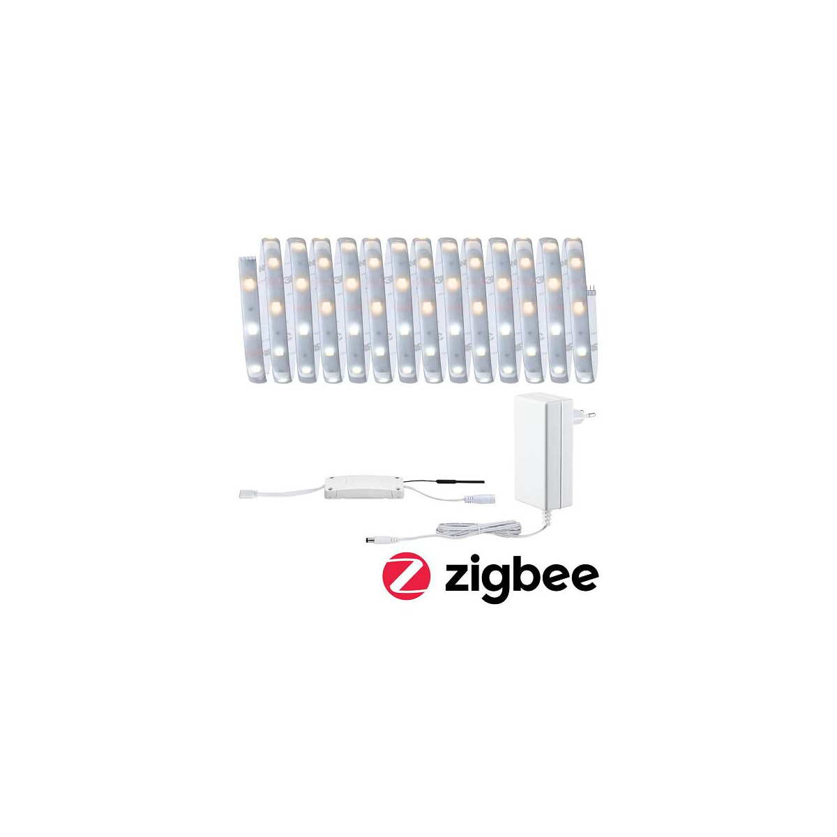 MaxLED 250 LED Strip Smart Home Zigbee Tunable White beschichtet Basisset 5m IP44 18W 1350lm 30LEDs/m Tunable White 36VA