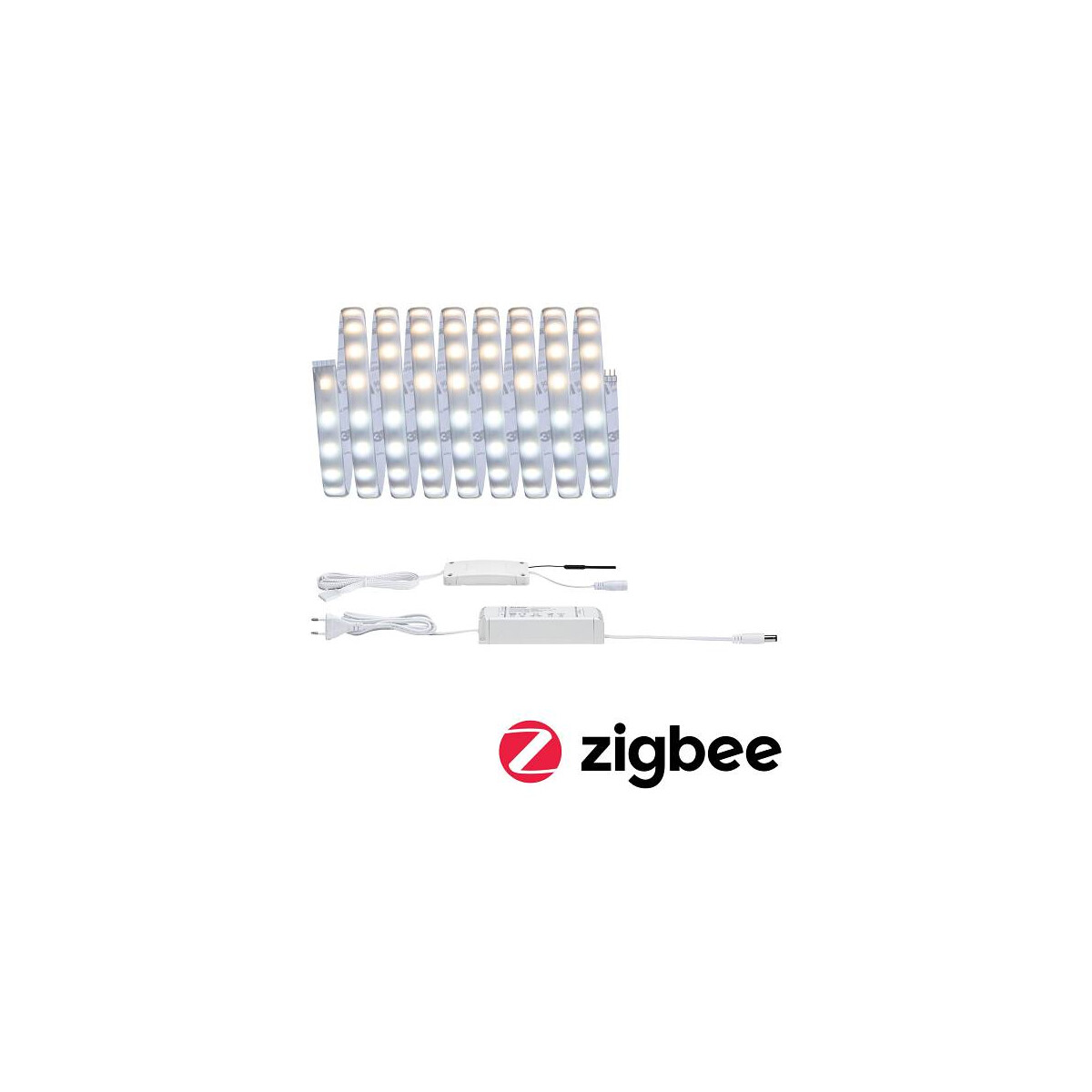 MaxLED 500 LED Strip Smart Home Zigbee Tunable White beschichtet Basisset 3m IP44 17W 1530lm 60LEDs/m Tunable White 36VA