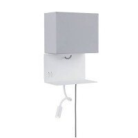 Wandleuchte mit Ablage Merani E27 3000K 120lm 230V 2,5W dimm