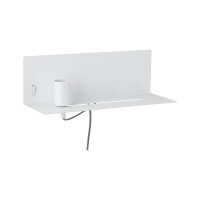 Wandleuchte Devara E27 230V max. 40W dimmbar Weiß 2