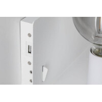 Wandleuchte Devara E27 230V max. 40W dimmbar Weiß 7
