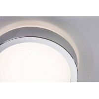 HomeSpa LED Panel Aviar IP44 rund 220mm 4000K Chrom dimmbar 