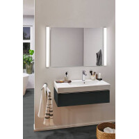 HomeSpa LED Spiegelleuchte Tova IP44 Tunable White 800lm 230