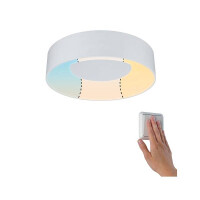 HomeSpa LED Deckenleuchte Casca IP44 Whi gallery
