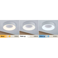 HomeSpa LED Deckenleuchte Casca IP44 White Switch 1400lm 230