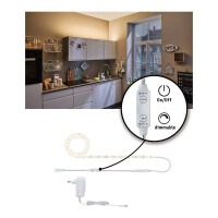 SimpLED Power LED Strip Warmweiß inkl. Dimm/Switch Kom