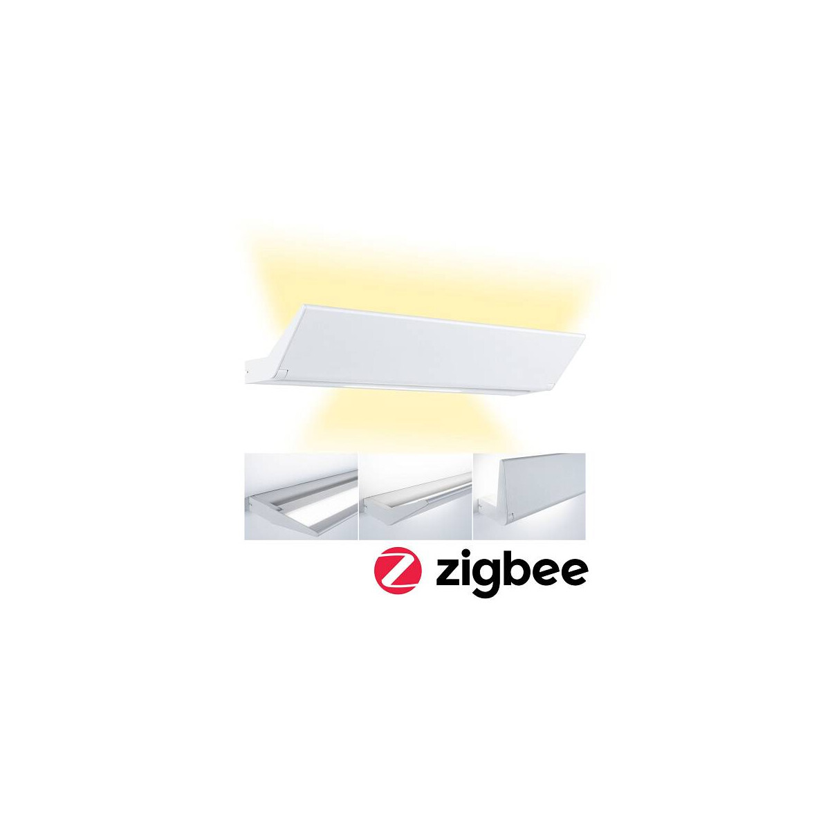 LED Wandleuchte Smart Home Zigbee Ranva Tunable White 1.400lm / 210lm 230V 13W dimmbar Weiß matt