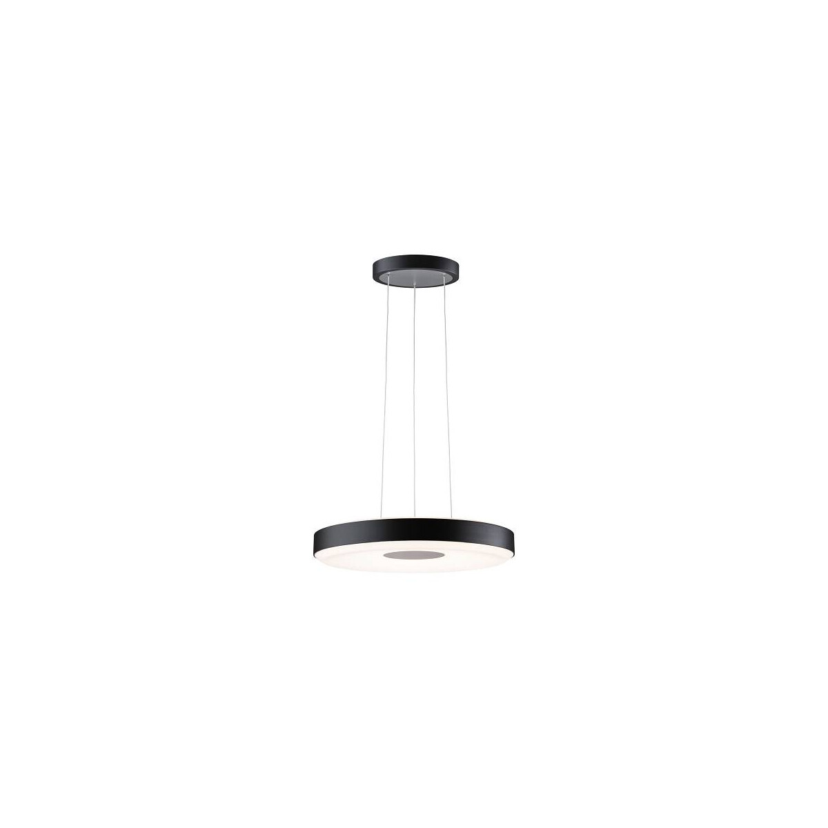 LED Pendelleuchte 3-Step-Dim Puric Pane 2700K 1.200lm / 1.400lm 22W Schwarz Grau dimmbar