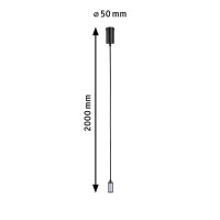Neordic Pendelleuchte Runa GU10 max. 20W Schwarz Anthrazit d