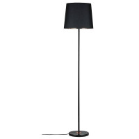 Neordic Stehleuchte Enja E27 max. 20W Schwarz Kupfer Stoff M