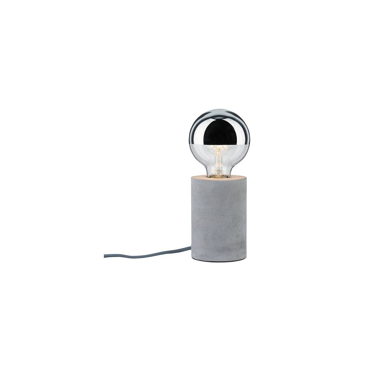 Neordic Tischleuchte Mik E27 max. 20W Grau Beton