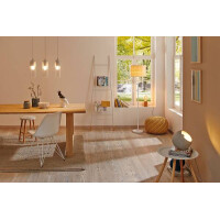 Neordic Tischleuchte Mik E27 max. 20W Grau Beton 5