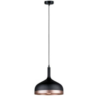 Neordic Pendelleuchte Embla E27 max. 20W Schwarz Kupfer matt