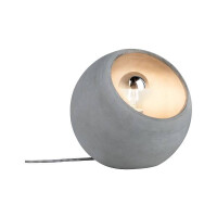 Neordic Tischleuchte Ingram E27 max. 20W Grau Beton 2