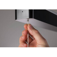 LED Pendelleuchte Lento 2700K 1800lm 42W Schwarz dimmbar 8