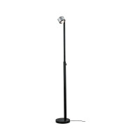LED Stehleuchte Aldan 2700K 827lm / 473lm 8,5 / 1x7W Schwarz
