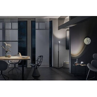 LED Stehleuchte Aldan 2700K 827lm / 473lm 8,5 / 1x7W Schwarz