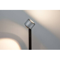 LED Stehleuchte Aldan 2700K 827lm / 473lm 8,5 / 1x7W Schwarz