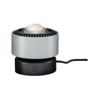 LED Tischleuchte Aldan 2700K 200lm 3,5W Schwarz Alu geb&uuml