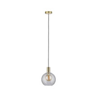 Neordic Pendelleuchte Esben E27 max. 20W Klar Messing geb&uu