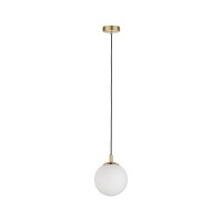 Neordic Pendelleuchte Menja E27 max. 20W Weiß Messing 