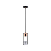 Neordic Pendelleuchte Fanja GU10 max. 20W Schwarz Kupfer dim