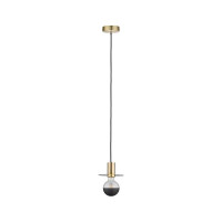Neordic Pendelleuchte Stian E27 max. 60W Messing gebürs